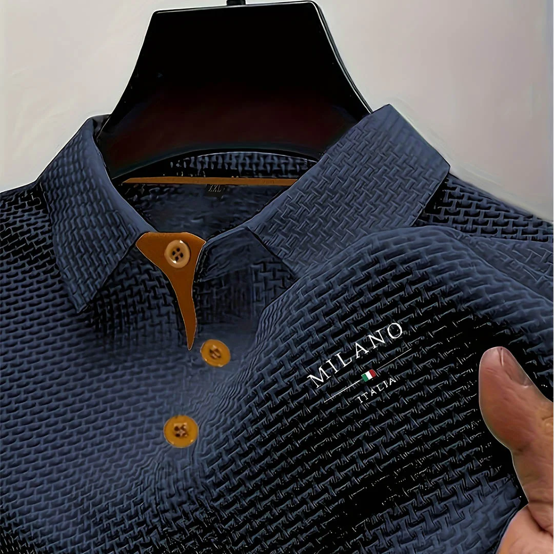 Polo con tessuto traspirante
