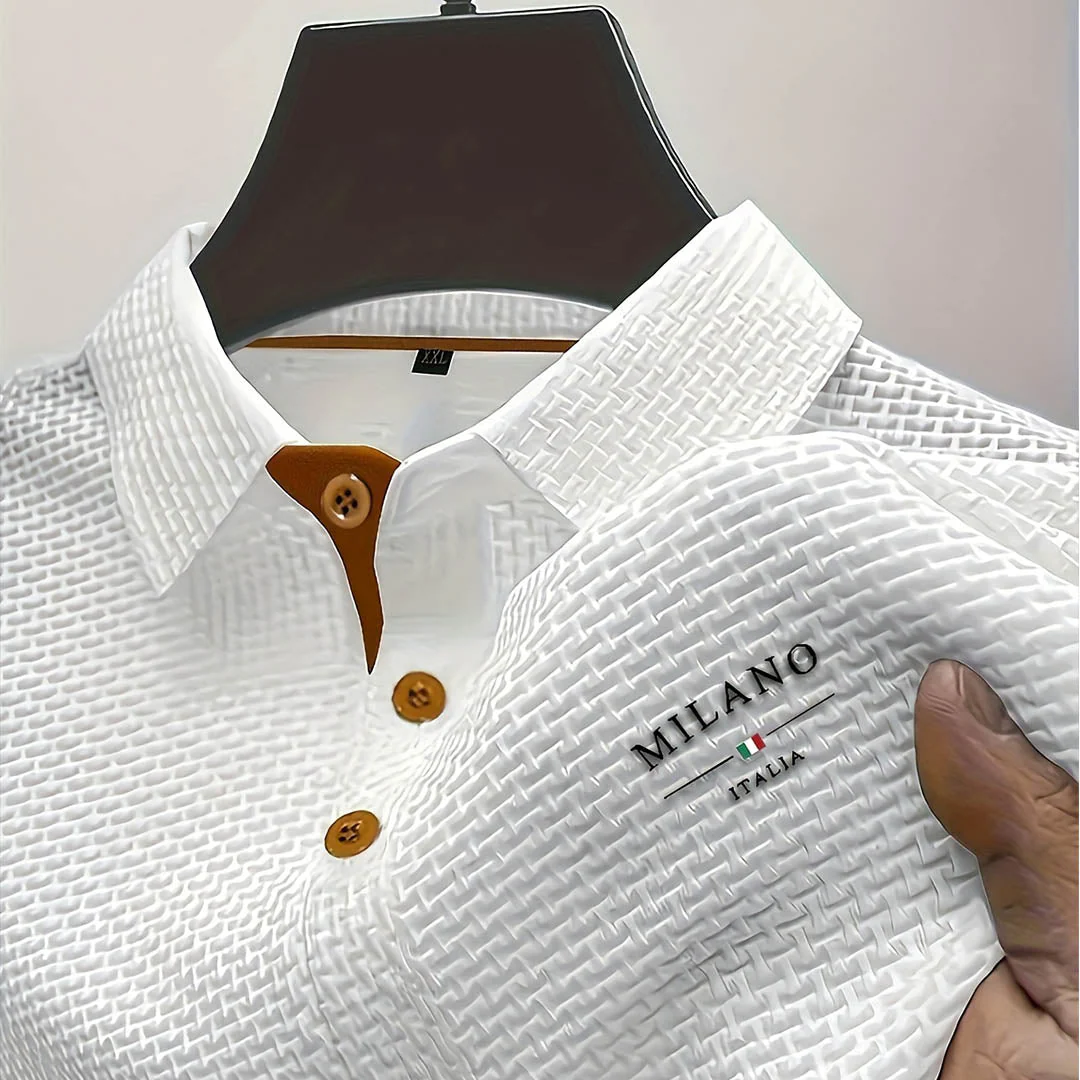 Polo con tessuto traspirante